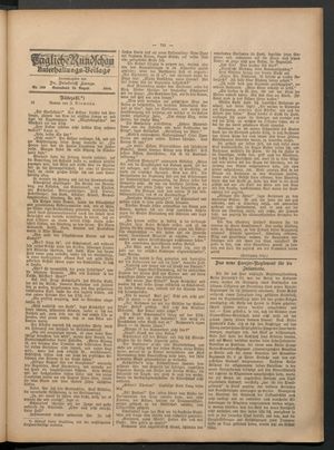 Tägliche Rundschau vom 25.08.1888