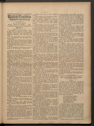 Tägliche Rundschau vom 26.09.1888
