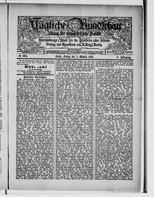 Tägliche Rundschau vom 05.10.1888