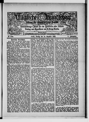 Tägliche Rundschau vom 14.12.1888