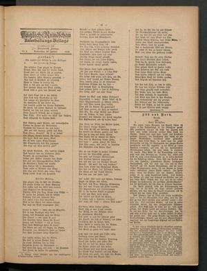 Tägliche Rundschau vom 10.01.1889