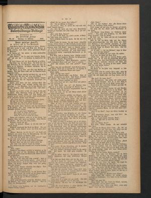 Tägliche Rundschau on Feb 24, 1889