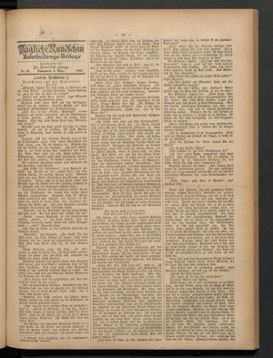 Tägliche Rundschau vom 09.03.1889