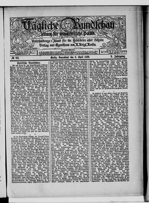 Tägliche Rundschau vom 06.04.1889