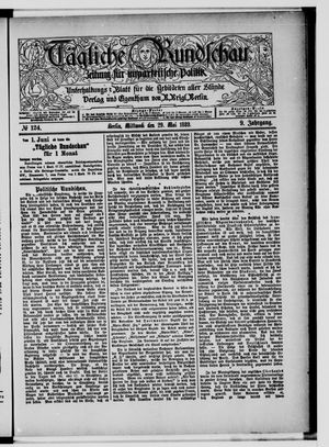 Tägliche Rundschau vom 29.05.1889
