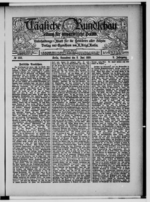 Tägliche Rundschau vom 08.06.1889