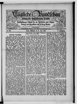 Tägliche Rundschau vom 12.06.1889