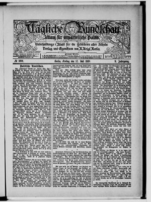 Tägliche Rundschau vom 12.07.1889