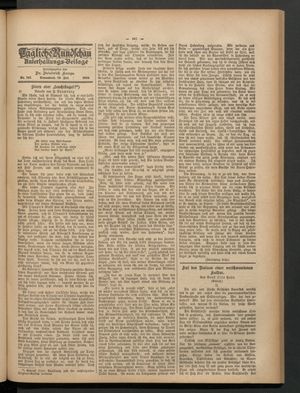 Tägliche Rundschau on Jul 20, 1889