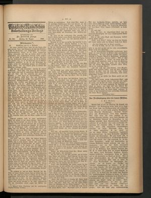 Tägliche Rundschau vom 30.08.1889