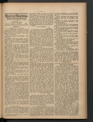 Tägliche Rundschau vom 10.09.1889