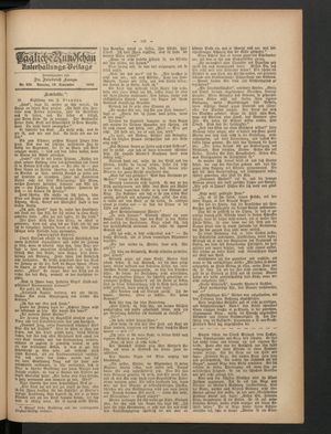 Tägliche Rundschau vom 29.09.1889