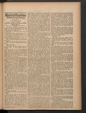 Tägliche Rundschau vom 27.10.1889