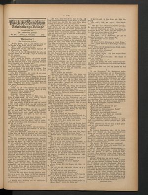 Tägliche Rundschau vom 03.11.1889