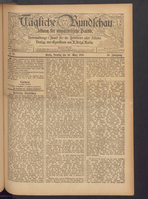 Tägliche Rundschau vom 30.03.1890