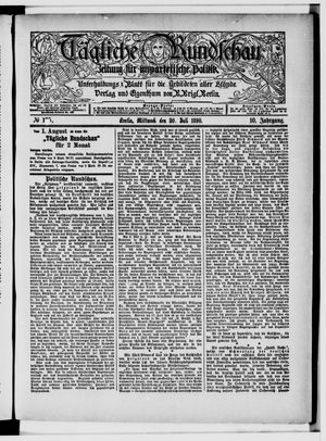 Tägliche Rundschau vom 30.07.1890