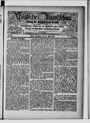 Tägliche Rundschau vom 18.04.1891