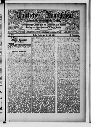 Tägliche Rundschau vom 31.07.1891