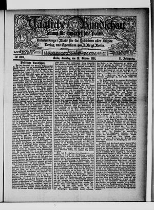 Tägliche Rundschau vom 13.10.1891
