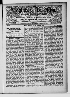 Tägliche Rundschau vom 27.10.1891