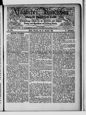 Tägliche Rundschau vom 15.12.1891