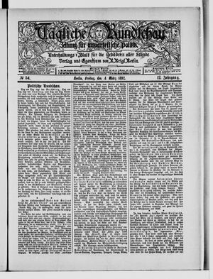 Tägliche Rundschau on Mar 4, 1892