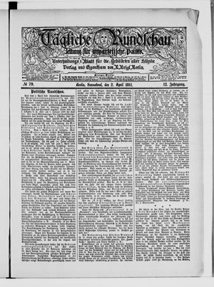 Tägliche Rundschau on Apr 2, 1892