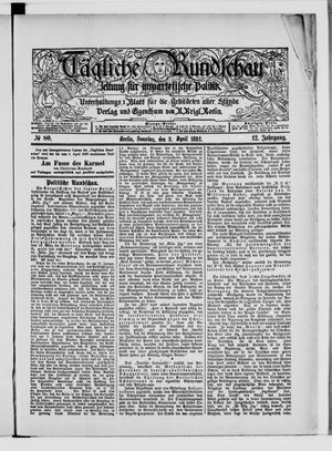 Tägliche Rundschau on Apr 3, 1892