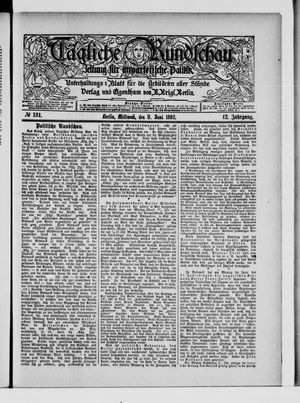 Tägliche Rundschau on Jun 8, 1892