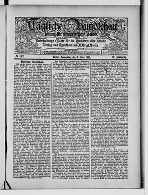 Tägliche Rundschau vom 09.06.1892
