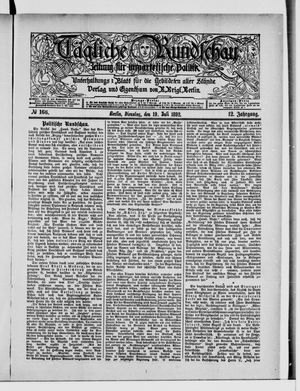 Tägliche Rundschau on Jul 19, 1892