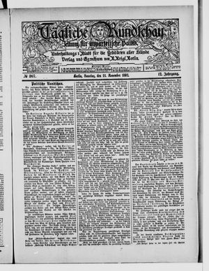 Tägliche Rundschau vom 13.11.1892