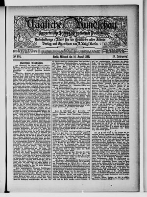 Tägliche Rundschau on Aug 16, 1893