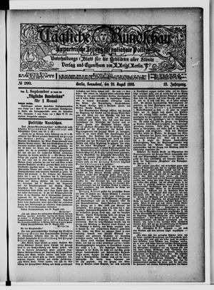 Tägliche Rundschau vom 26.08.1893