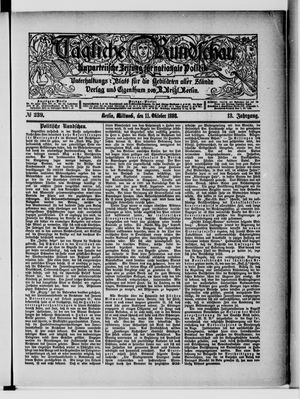 Tägliche Rundschau vom 11.10.1893