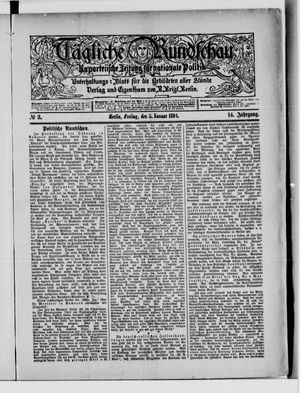 Tägliche Rundschau vom 05.01.1894