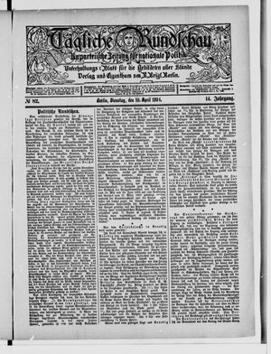 Tägliche Rundschau vom 10.04.1894
