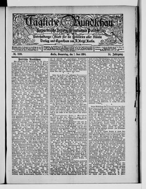 Tägliche Rundschau vom 07.06.1894