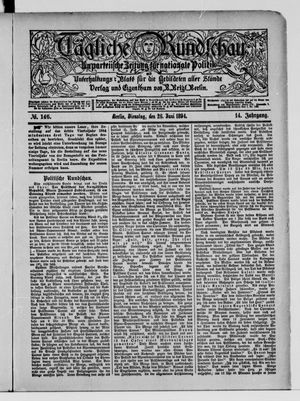 Tägliche Rundschau vom 26.06.1894