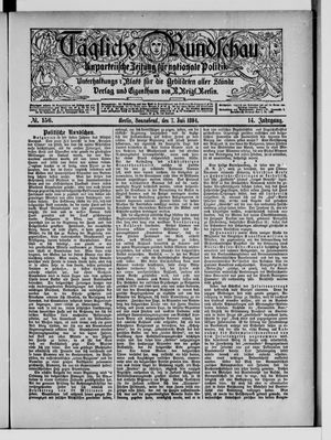 Tägliche Rundschau on Jul 7, 1894