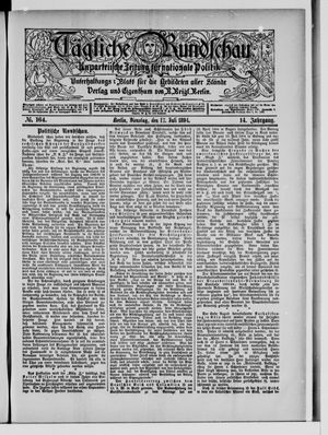 Tägliche Rundschau vom 17.07.1894