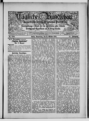 Tägliche Rundschau vom 25.10.1894