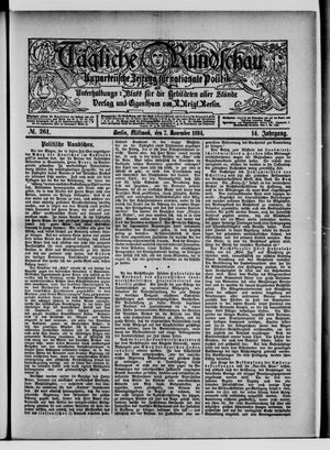 Tägliche Rundschau vom 07.11.1894