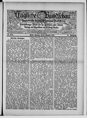 Tägliche Rundschau vom 20.11.1894