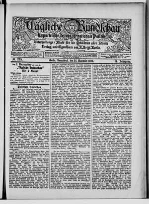 Tägliche Rundschau vom 24.11.1894