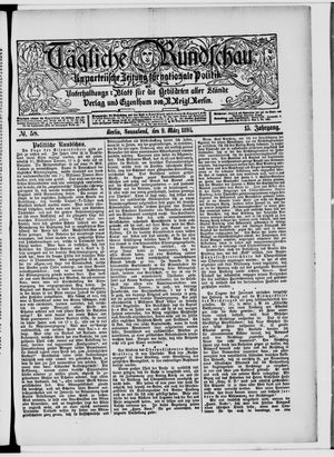 Tägliche Rundschau vom 09.03.1895