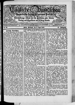 Tägliche Rundschau vom 17.04.1895