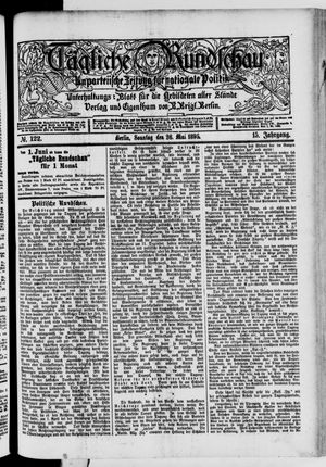 Tägliche Rundschau vom 26.05.1895