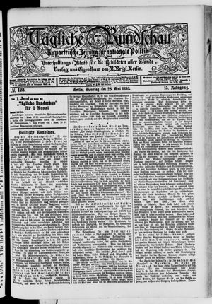 Tägliche Rundschau vom 28.05.1895