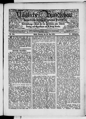 Tägliche Rundschau vom 30.06.1895